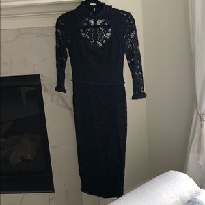 Alexis navy dress from Neiman Marcus, XS